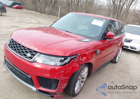 2018 Land Rover Range Rover Sport Hse из США, поврежденный, VIN SALWR2RV1JA812647